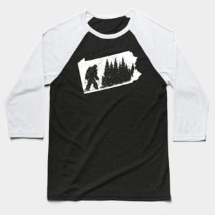 Pennsylvania Bigfoot Baseball T-Shirt